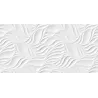 Polar Leaves white brillo 30x90 cm